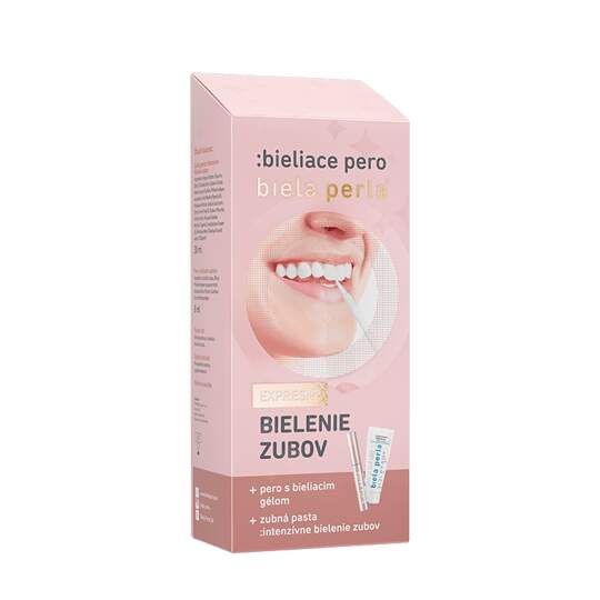 BIELA PERLA BIELIACE PERO NA ZUBY