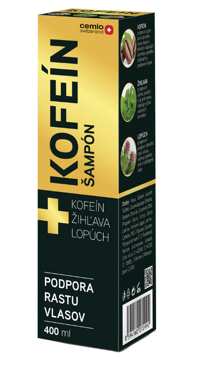 CEMIO KOFEINOVÝ ŠAMPÓN 400ML