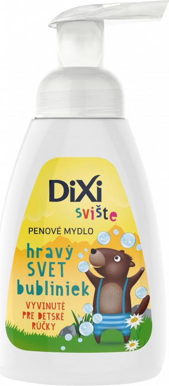 DIXI SVIŠTE TEKUTÉ MYDLO DETSKÉ  HRAVÝ SVET BUBLINIEK 250ML