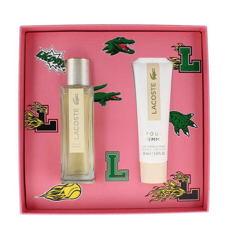 Lacoste Pour Femme darčeková sada, EDP 50 ml + telové mlieko 50 ml