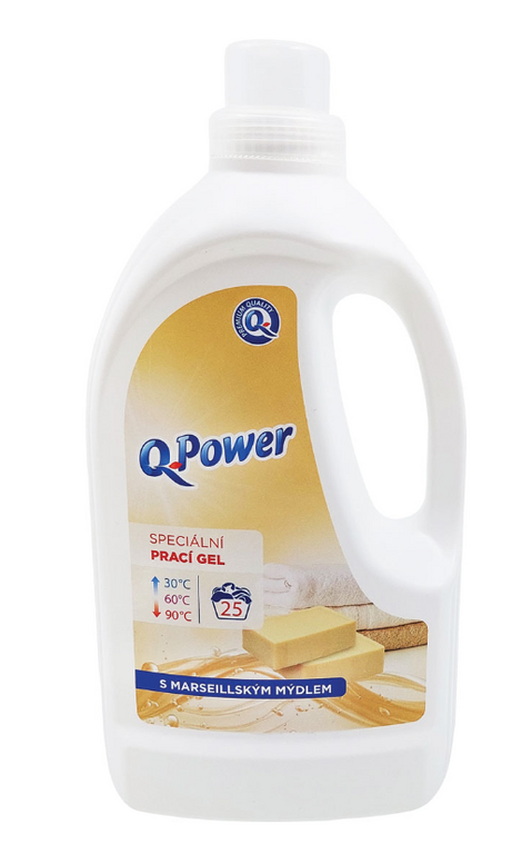 Q-POWER PRACÍ GÉL  MARSEILSKÉ MYDLO 25PD