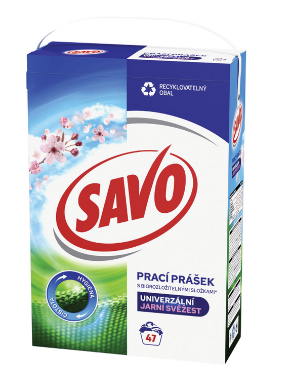 SAVO PRACÍ PRÁŠOK JARNÁ SVIEŽOSŤ 47PD
