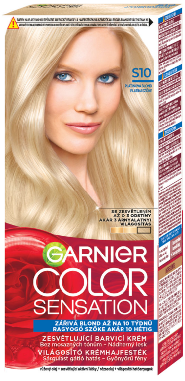 GARNIER COLOR SENSATION PLATINOVÁ BLOND S10
