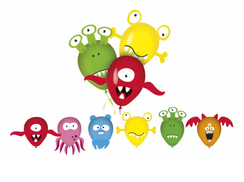 BALÓNIKY  MONSTER 6KS