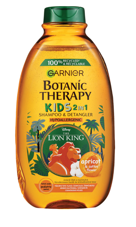 GARNIER BOTANIC ŠAMPÓN&KONDICIONÉR KIDS LEVÍ KRÁĽ MARHUĽA 400ML 2V1