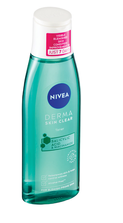 NIVEA PLEŤOVÁ VODA DERMA SKIN CLEAR 200ML