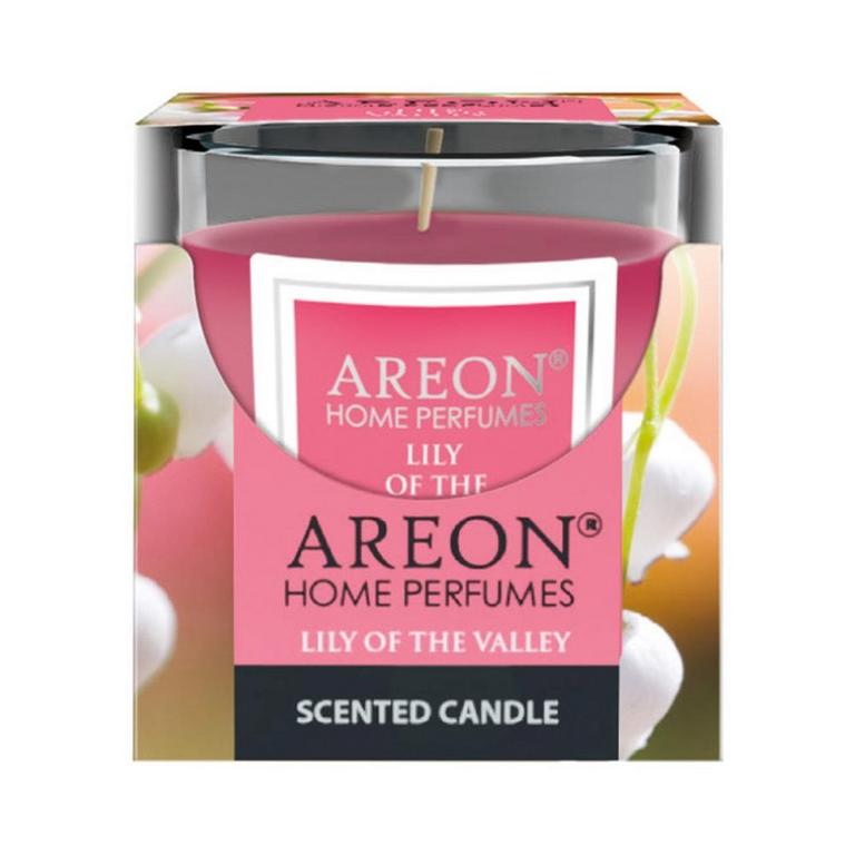 AREON SVIEČKA V SKLE LILY OF VALLEY  120G