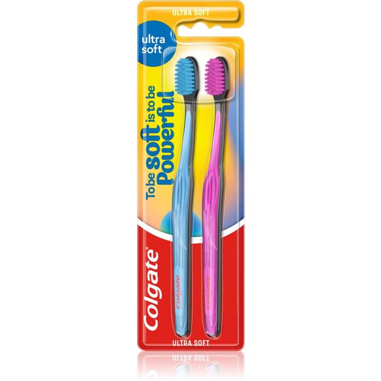 COLGATE ZUBNE KEFKY ULTRA SOFT 2KS V BALENÍ
