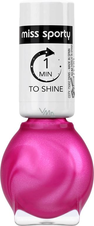 Miss Sporty 1 Min to Shine lak na nechty 135, 7 ml