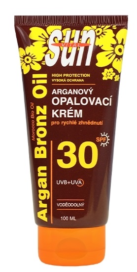 SUN ARGAN OIL OPAĽOVACÍ KRÉM TUBA OF30 100ML