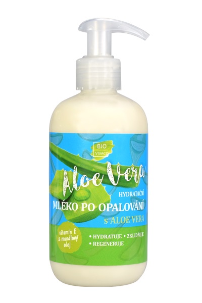 BIO ALOE VERA TELOVÁ MLIEKO PO OPAĽOVANÍ 250ML