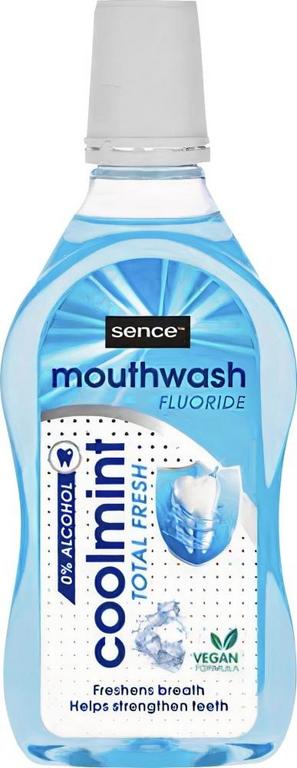 Sence Ústna voda Coolmint Total Fresh bez alkoholu, 500 ml