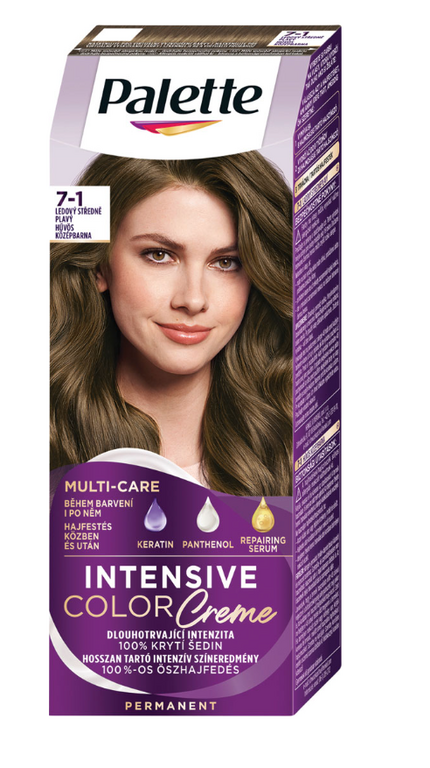PALETTE COLOR CREME ĽADOVÝ STREDNEPLAVÝ 7-1