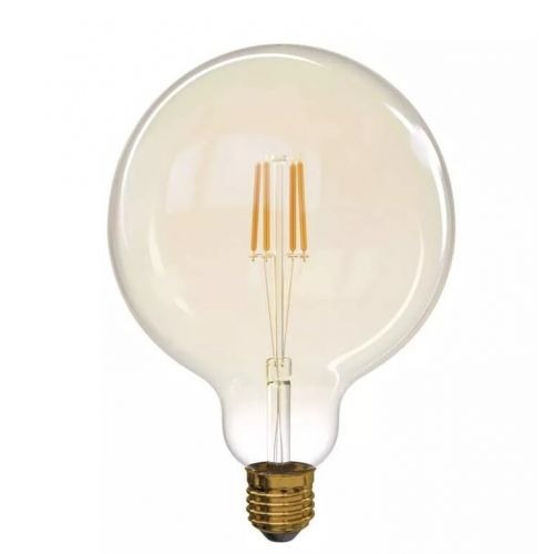 Emos LED žiarovka G125 Vintage, E27, 4 W, teplá biela