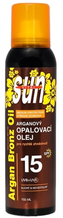 SUN ARGAN OPAĽOVACÍ  SUCHÝ OLEJ OF15 150ML