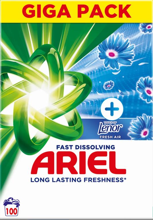 ARIEL BOX UNI LENOR UNSTOPPABLES 100PD 5,5kg