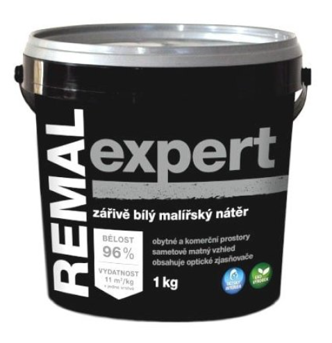 REMAL EXPERT INTERIÉROVÁ FARBA BIELA 1KG