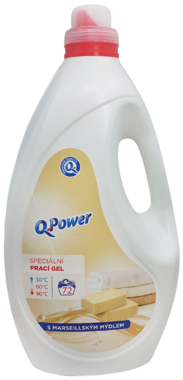 Q POWER GÉL MARSEILLSKE MYDLO 72PD