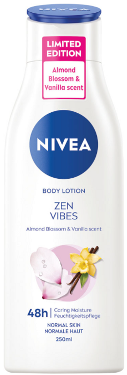 NIVEA TELOVÉ MLIEKO ZEN VIBES 250ML