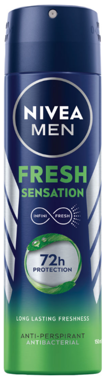 NIVEA DEODORANT MEN FRESH SENSATION 150ML