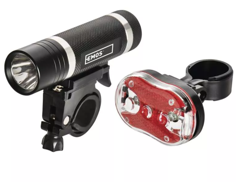 EMOS LED SVIETIDLA NA BICYKEL SET PREDNÉ + ZADNÉ