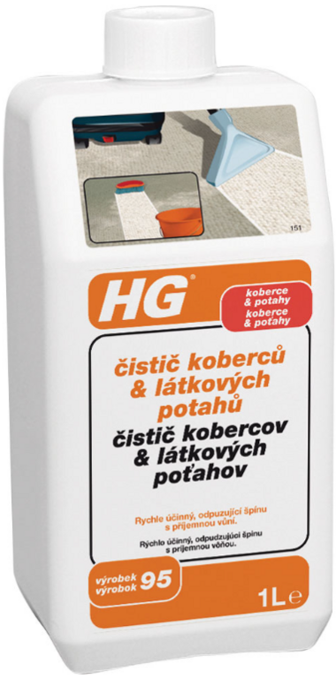 HG ČISTIČ KOBERCOV A LÁTKOVÝH POŤAHOV 1L