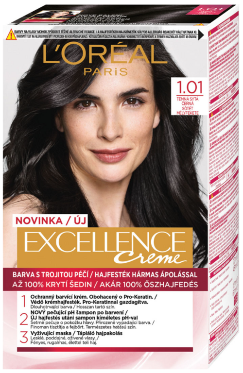 LOREAL EXCELLENCE TEMNÁ SÝTA ČIERNA 1.01