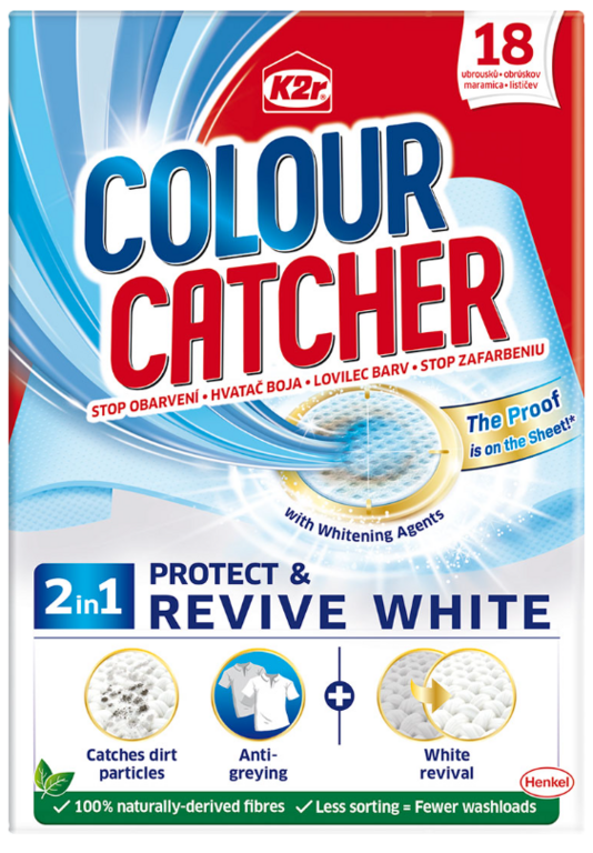 K2R COLOR CATCHER WHITE 2 IN 1 18KS