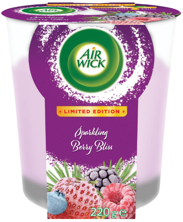AIR WICK SVIEČKA ZIMNÉ OVOCIE 220G