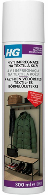 HG IMPREGNÁCIA NA TEXTIL A OBUV 300ML