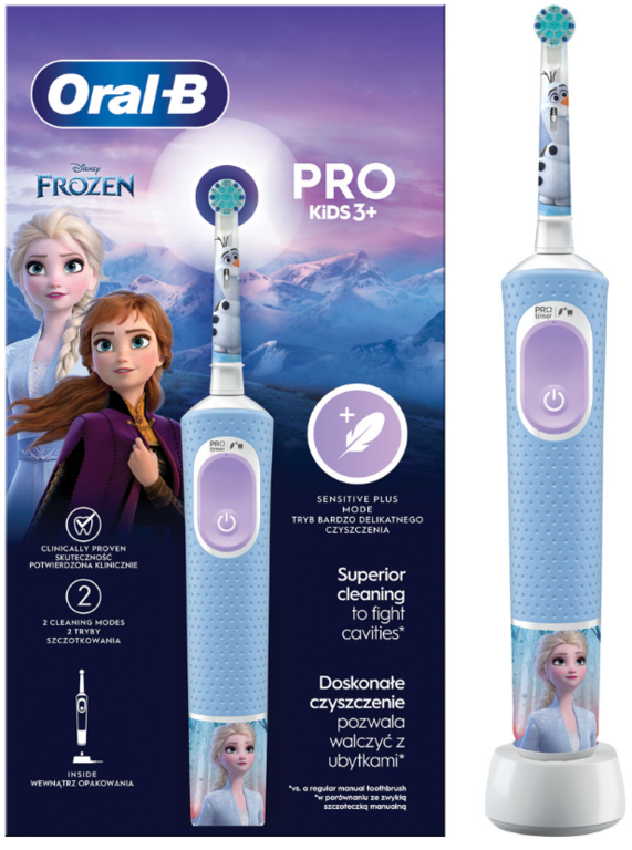 ORAL-B ELELKTRICKÁ ZUBNÁ KEFKA KIDS 3 + FROZEN