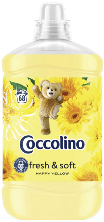 COCCOLINO  HAPPY YELLOW 1,7L 68PD