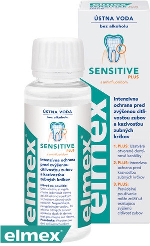 ELMEX SENSITIVE ÚSTNA VODA 400 ML