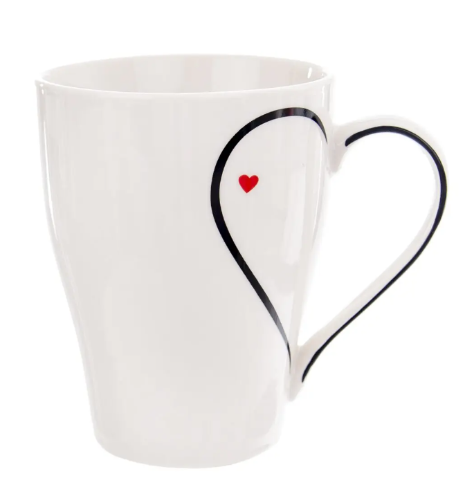 ORION HRNČEK PORCELÁNOVÝ DUO LOVE SRDCE 0,38L 1KS