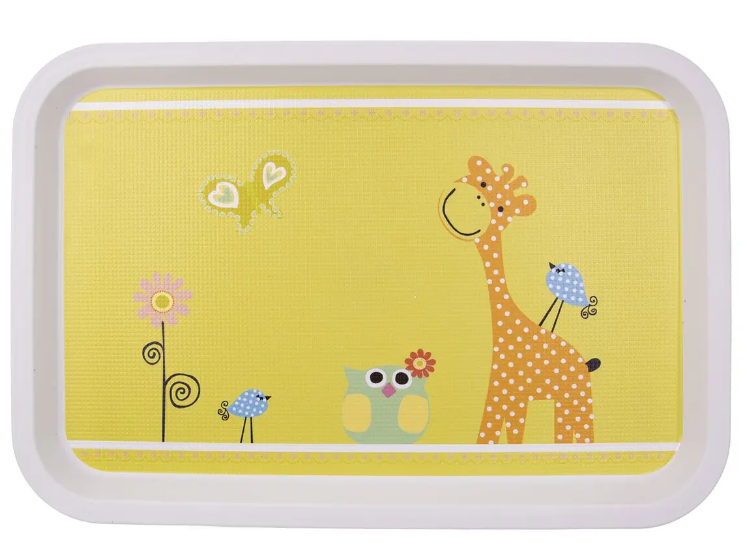 ORION TÁCKA SERVÍROVACIA UH 30.5X21CM TOYA ŽIRAFA MIX FARIEB 1KS