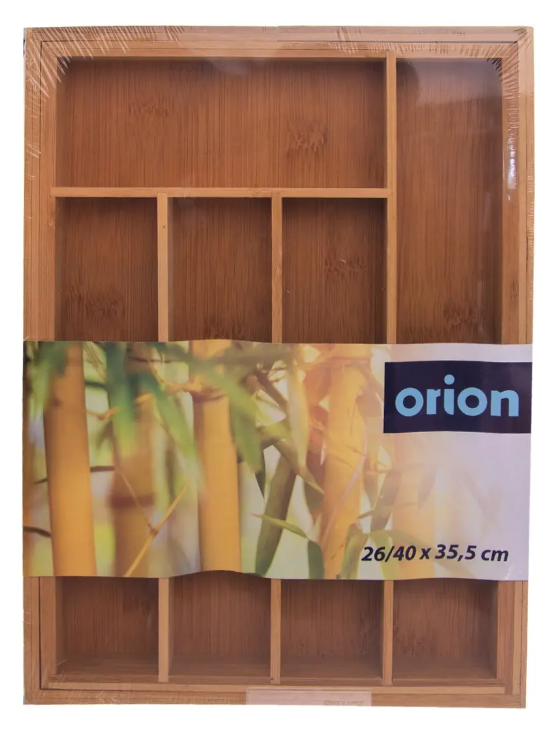 ORION PRÍBORNÍK BAMBUS POSUVNÝ 26/40X35,5X4,5CM