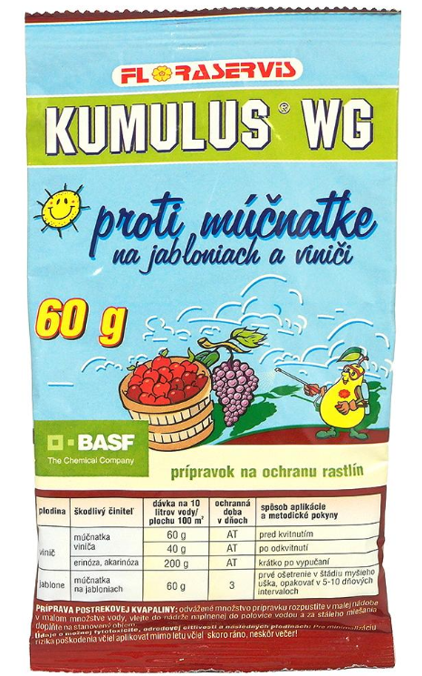 KUMULUS WG PROTI MÚČNATKE NA JABLONIACH A VINIČI 60G