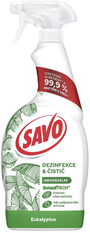 SAVO BOTANITECH ČISTIACI A DEZINFEKČNÝ SPREJ 700ML