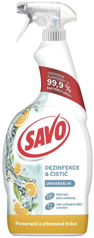 SAVO MR BEZ CHLÓRU UNIVERZÁL POMARANČ 700ML