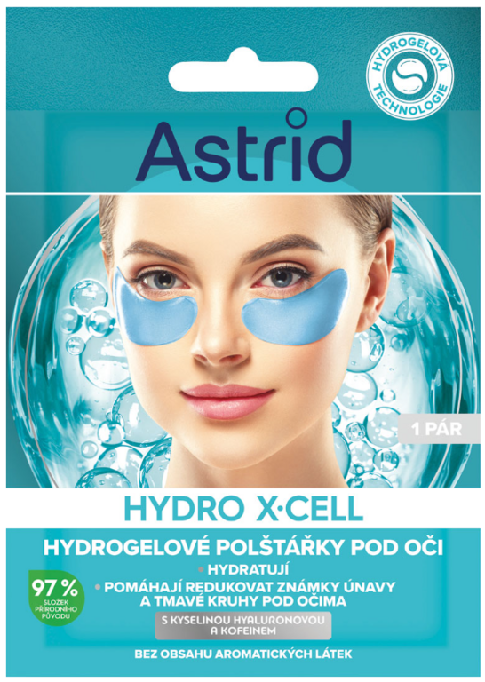 ASTRID VANKÚŠIKY POD OČI HYDRO X-CELL 2KS