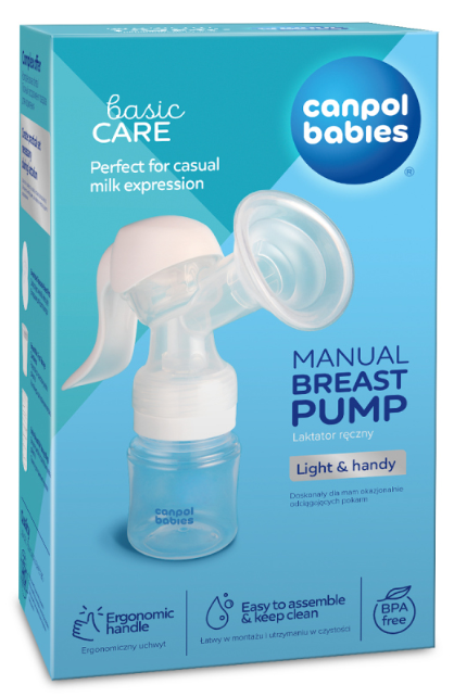 CANPOL BABIES ODSÁVAČKA MATERSKÉHO MLIEKA RUČNÁ BASIC