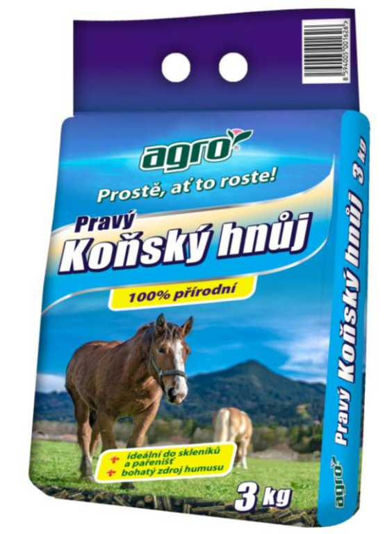 AGRO KONSKÝ HNOJ 3KG