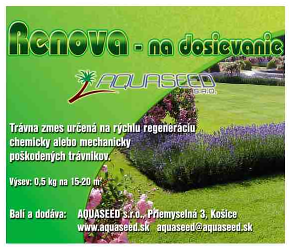 TRÁVA  NA DOSEV 500G
