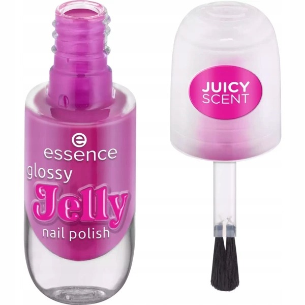 Essence Glossy Jelly lak na nechty 01 Summer Splash, 8 ml
