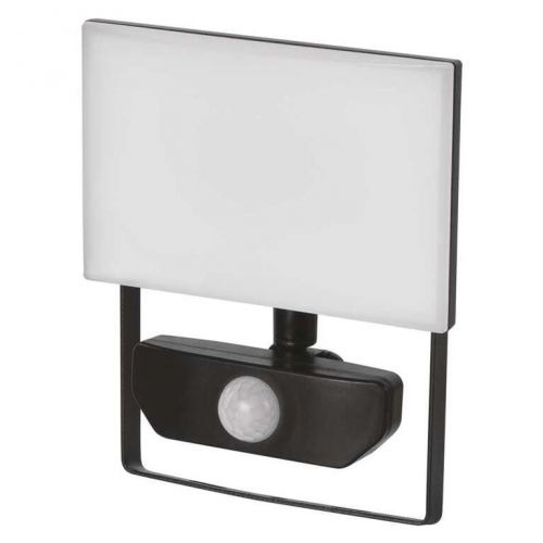 EMOS LED reflektor Tambo s PIR senzorom, 20 W, čierny