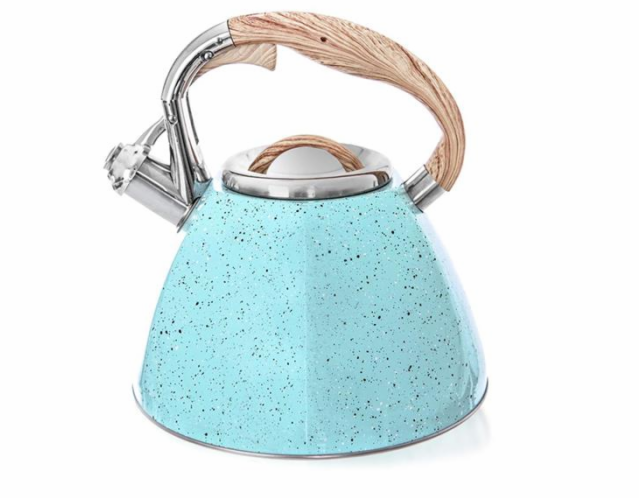 ČAJNÍK NEREZ RELIEF PÍŠŤALKA 3,5L