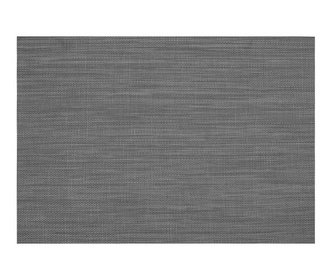 PRESTIERANIE PVC/POLYESTER 45 CM X 30 CM ŠEDÁ