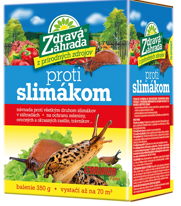 ZDRAVÁ ZÁHRADA FERRANISH NATUR NA SLIMÁKY 350G