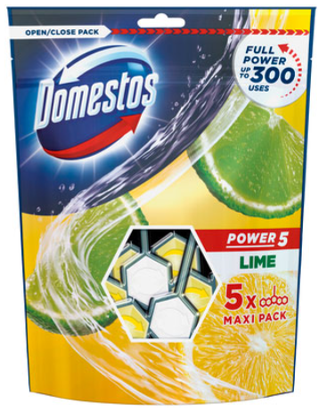 DOMESTOS WC POWER5 LIME 5KS