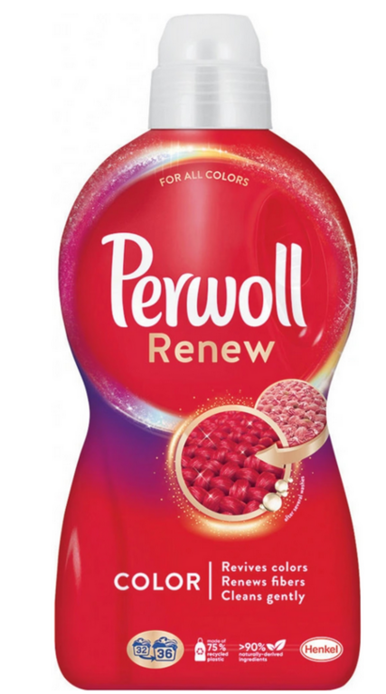 PERWOLL GÉL RENEW COLOR 1.98L/36PD